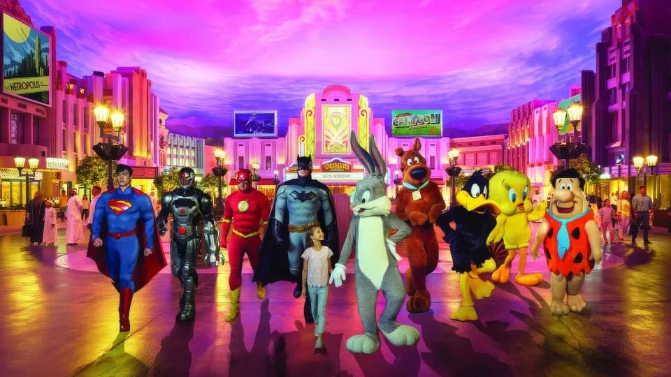 Warner Bros. World™, Abu Dhabi with free shuttle bus - Image 1
